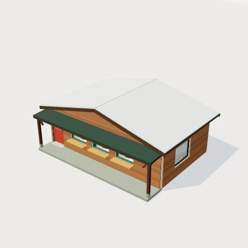 Ticket Office building preview in Snowbox.